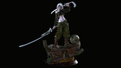 2B Statue 3D-Printed Kit