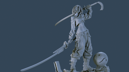 2B Statue 3D-Printed Kit