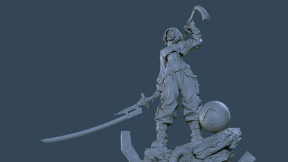 2B Statue 3D-Printed Kit
