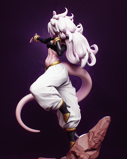 Android 21 Statue 3D-Printed Kit