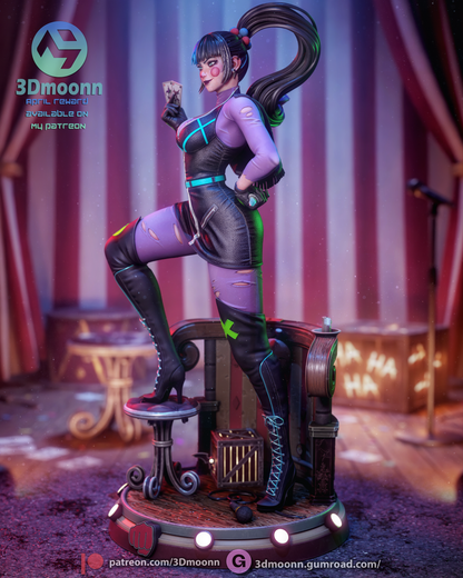 Punchline Statue 3D-Printed Kit