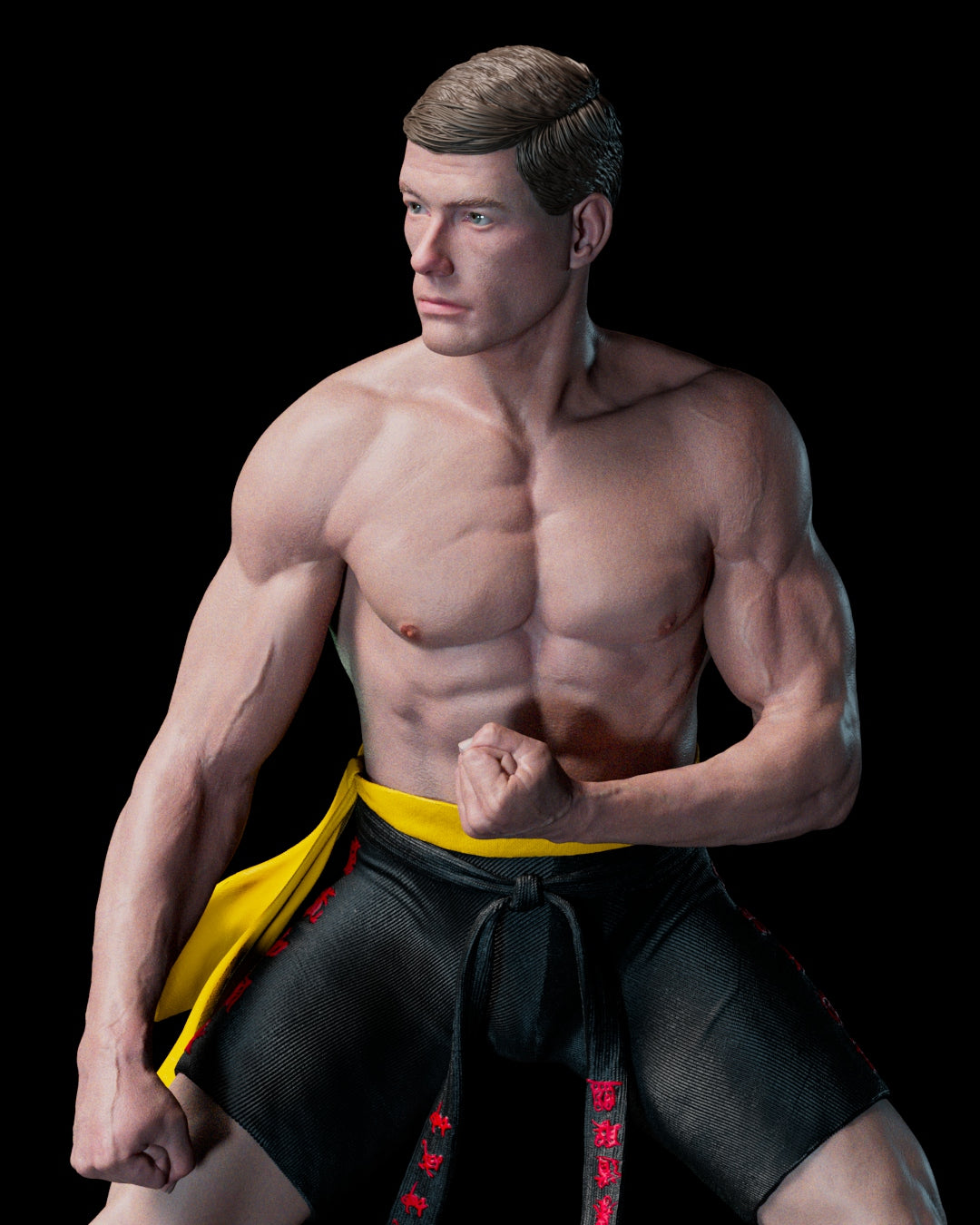 Bloodsport (Frank Dux) Statue
