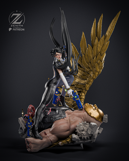 Bayonetta Statue 3D-Printed Kit