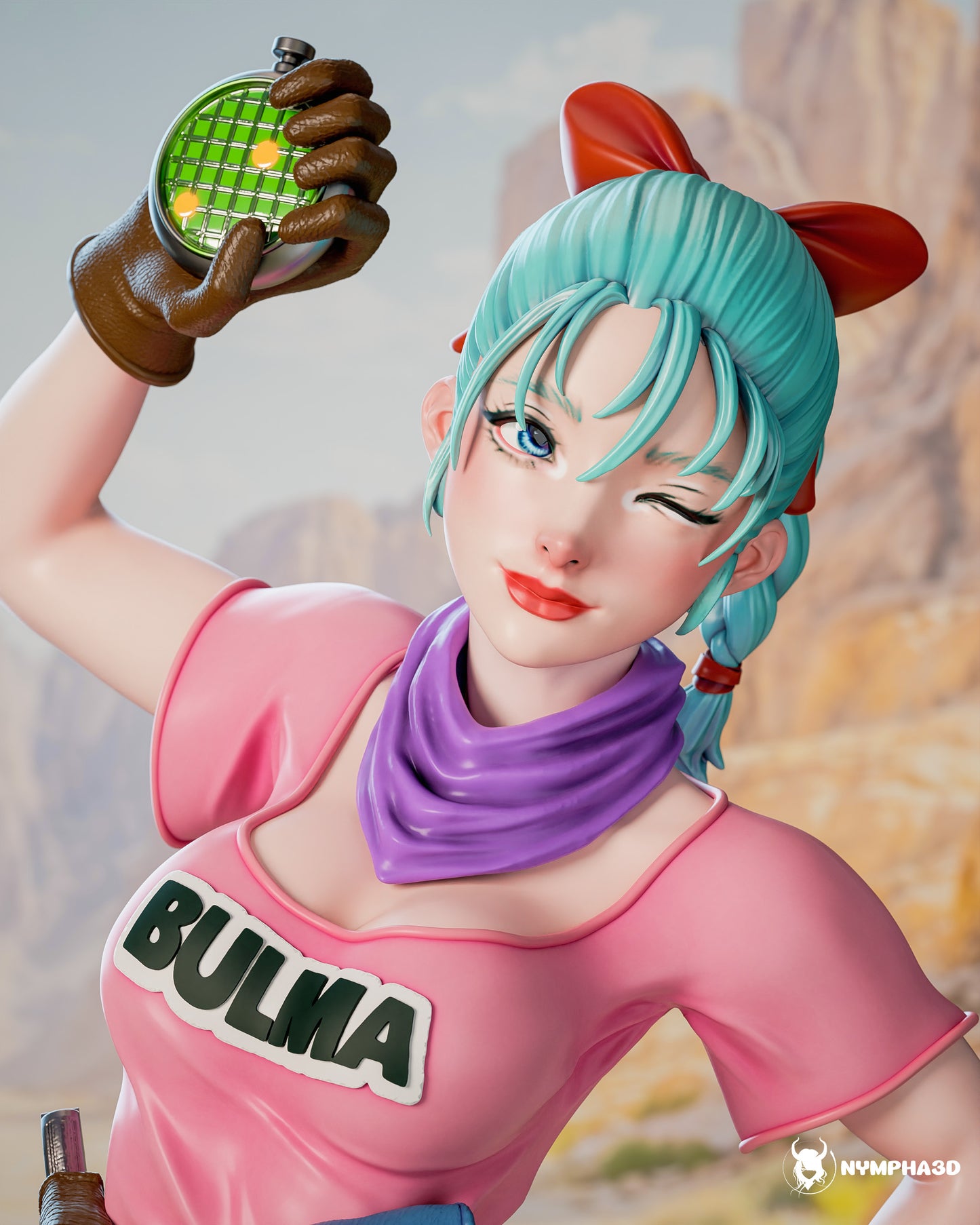 Bulma Statue