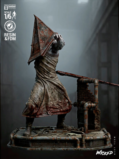 Pyramid Head Statue 3D-Printed Kit