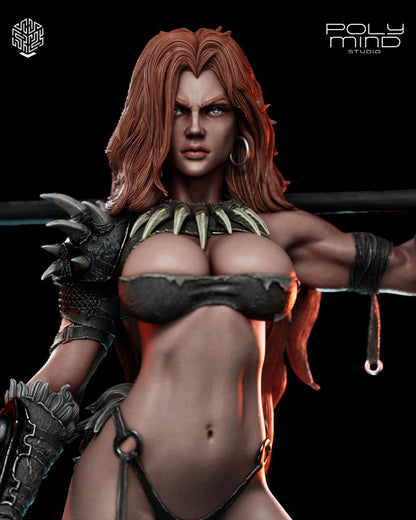 Thryra the Relentless Statue 3D-Printed Kit