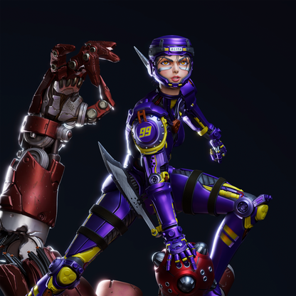 Alita Statue