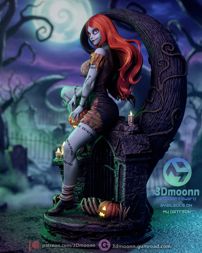 Sally Statue 3D-Printed Kit