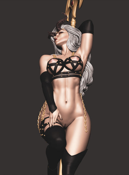 Satana Hellstrom Statue