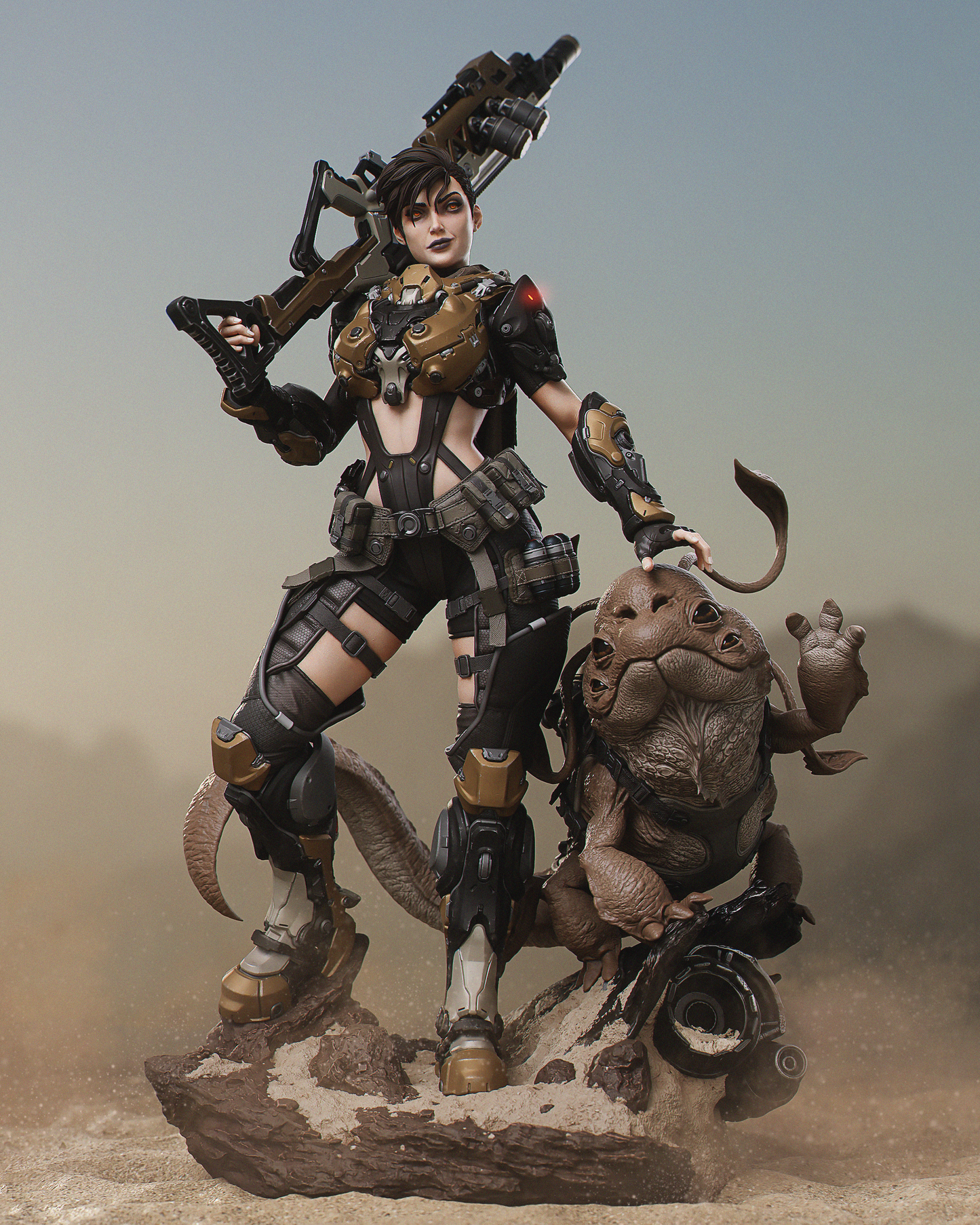 Kyla Statue 3D-Printed Kit