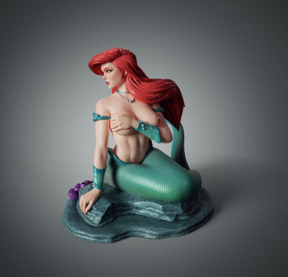 Mermaid Ariel Statue
