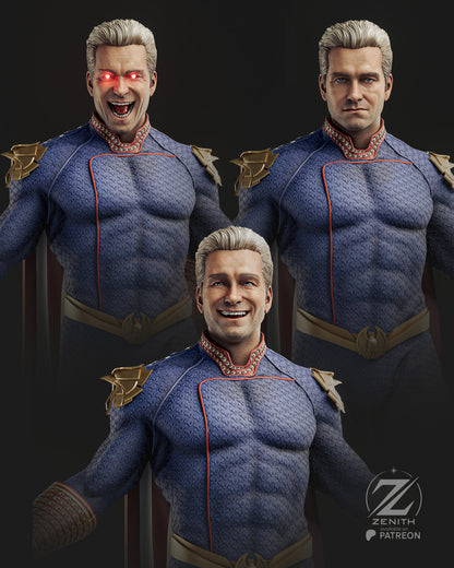 Homelander Statue 3D-Printed Kit
