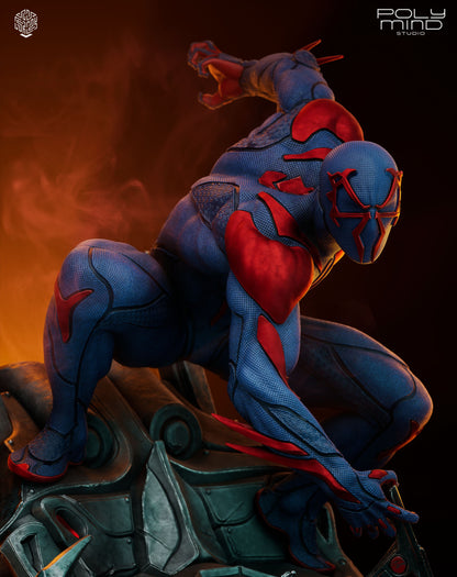 Spiderman 2099 Statue 3D-Printed Kit