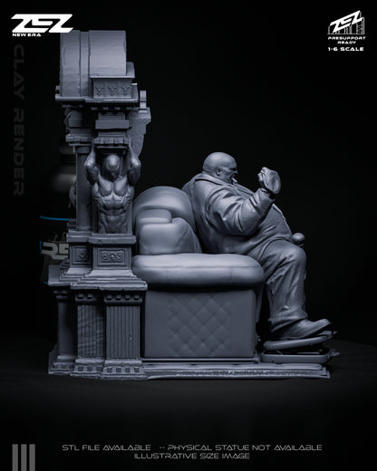 Kingpin Statue 3D-Printed Kit