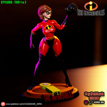 Elastigirl Statue