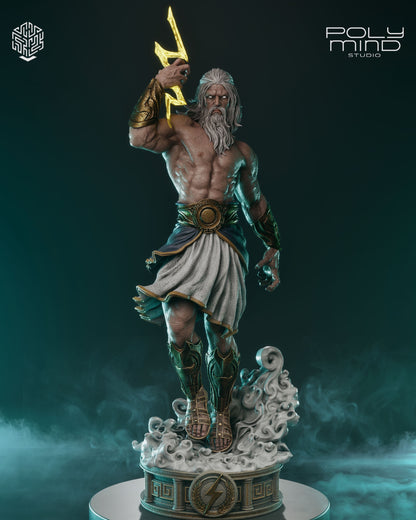 Zeus Statue 3D-Printed Kit