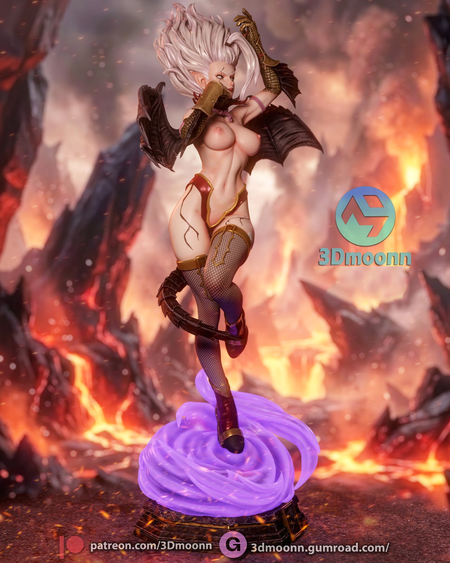 Mirajane Satan Soul Statue