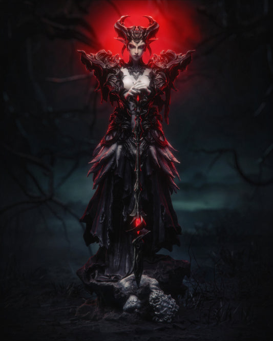 The Queen Of Ashen Vale Statue