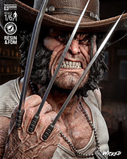 Logan Statue 3D-Printed Kit