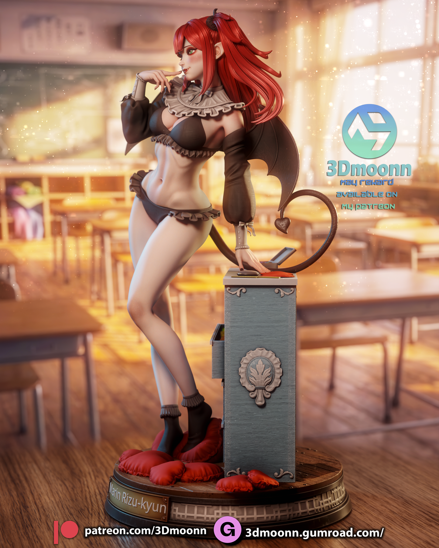 Marin Kitagawa Statue 3D-Printed Kit