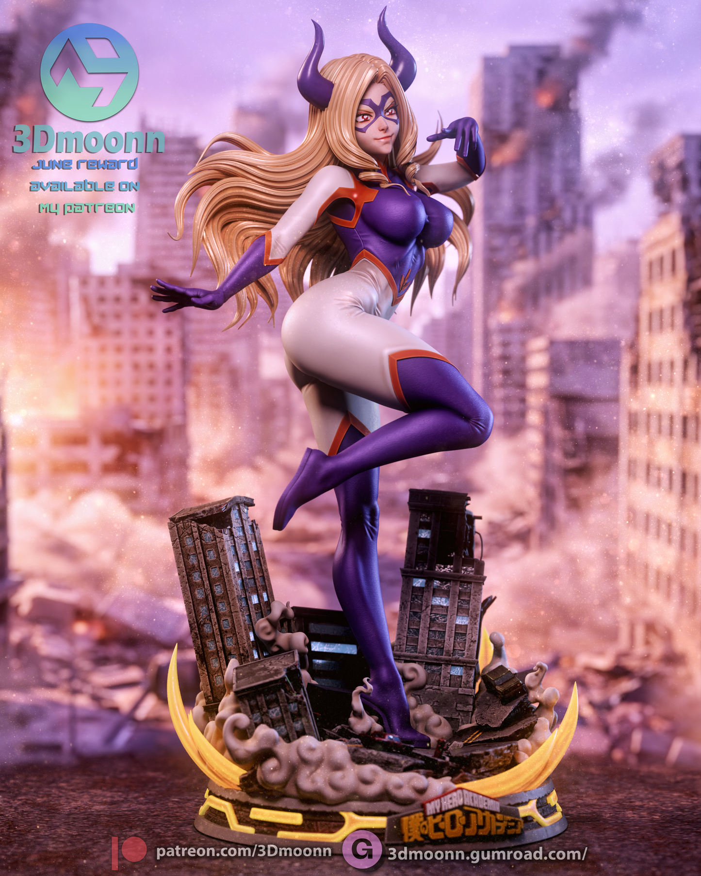 Mt. Lady Statue 3D-Printed Kit