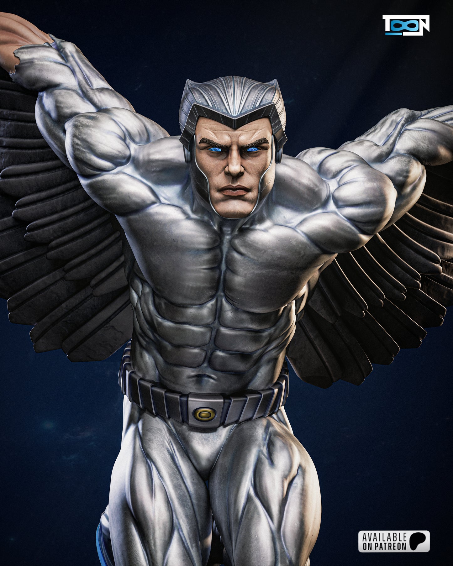 Silverhawk Statue 3D-Printed Kit