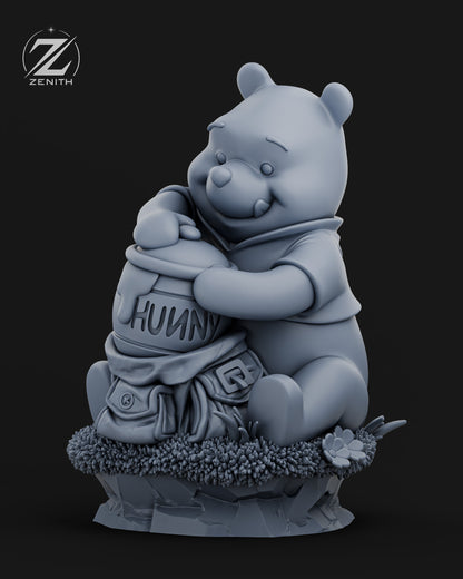 Winnie The Pooh Statue 3D-Printed Kit