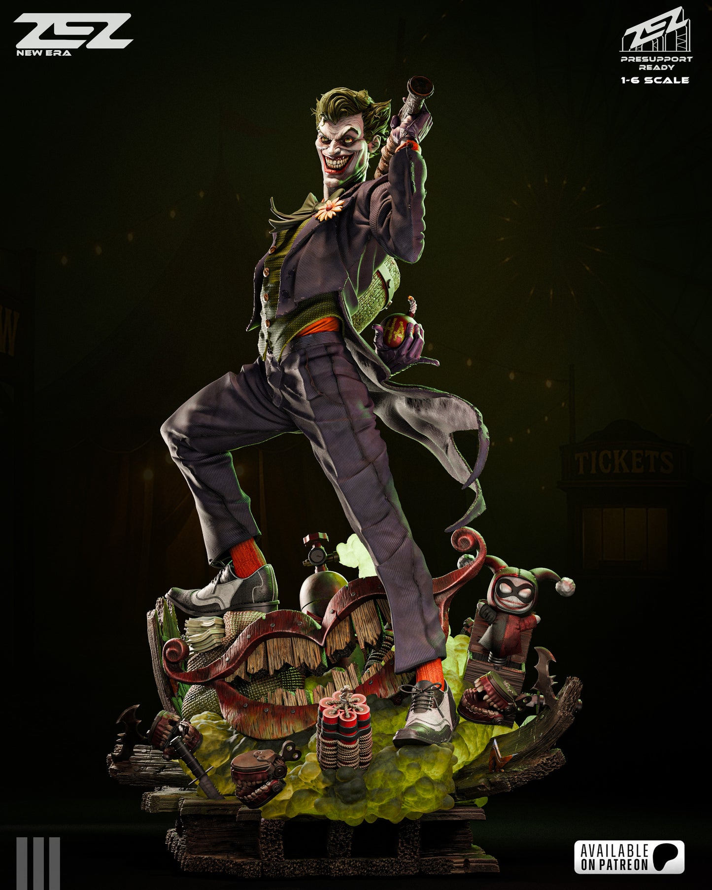 Joker Statue
