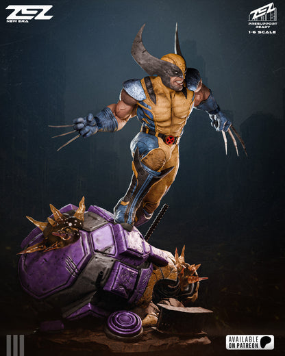Wolverine Statue