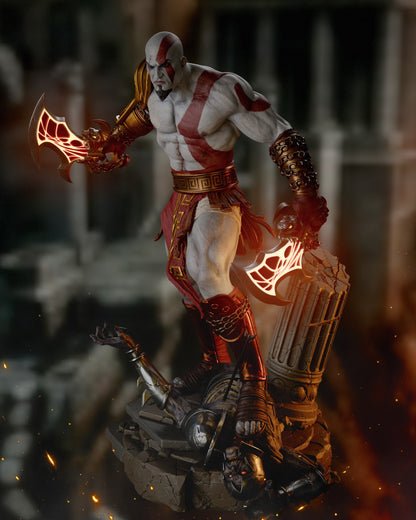 Kratos Statue 3D-Printed Kit