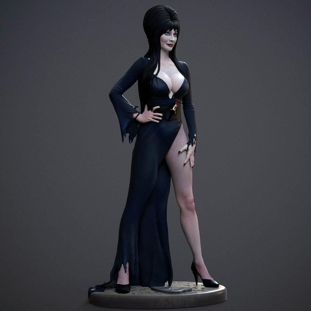 Elvira Statue 3D-Printed Kit