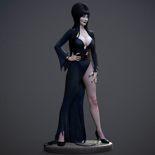 Elvira Statue 3D-Printed Kit
