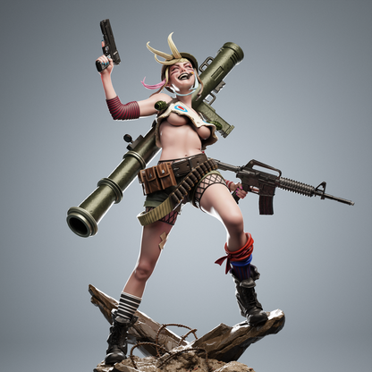 Tank Girl Statue