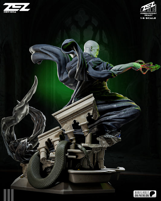 Voldemort Statue 3D-Printed Kit