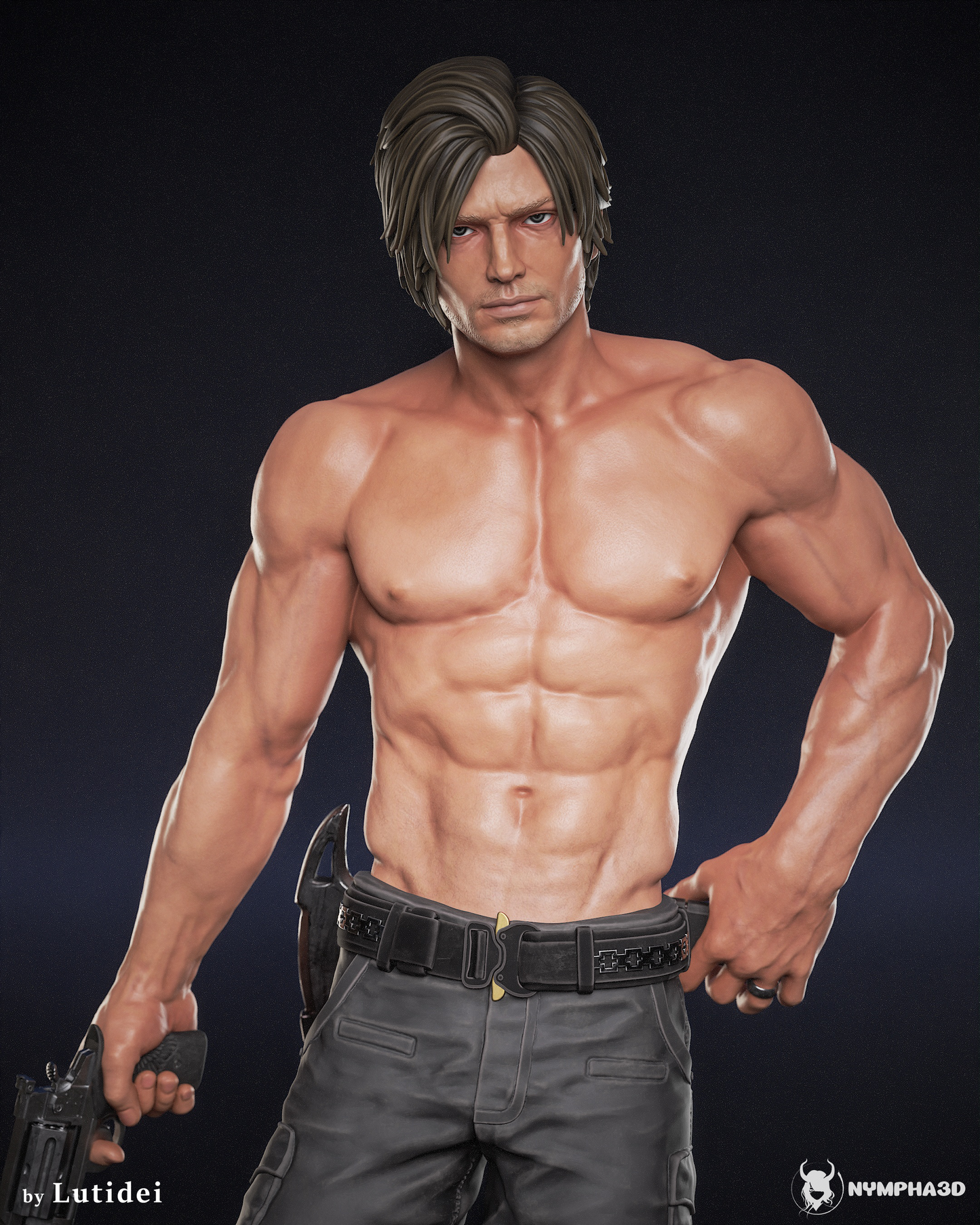Leon Kennedy Statue