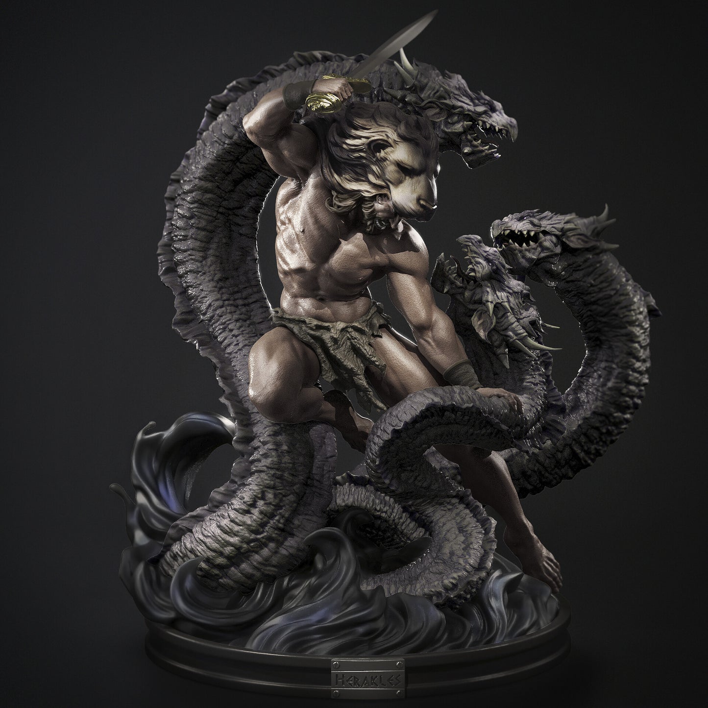 Hercules Statue