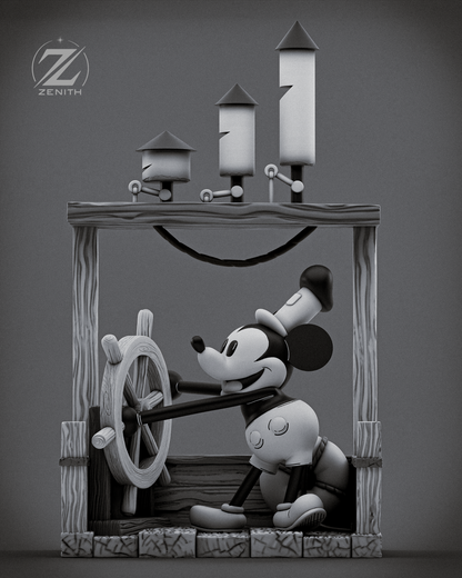Mickey Statue 3D-Printed Kit