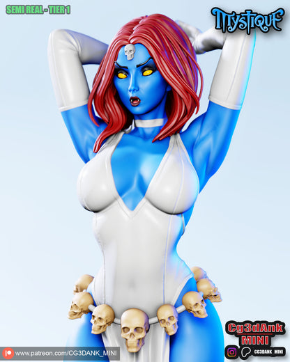 Mystique Statue 3D-Printed Kit