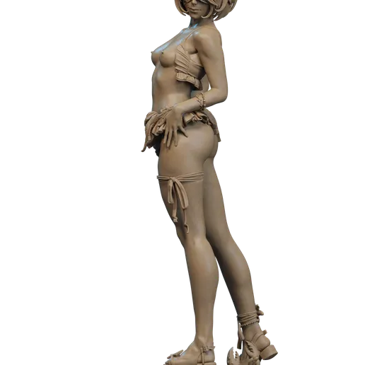 Swimsuit B2 Statue 3D-Printed Kit