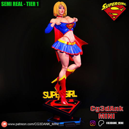 Supergirl Statue