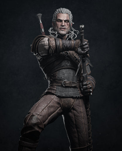 Geralt Statue 3D-Printed Kit