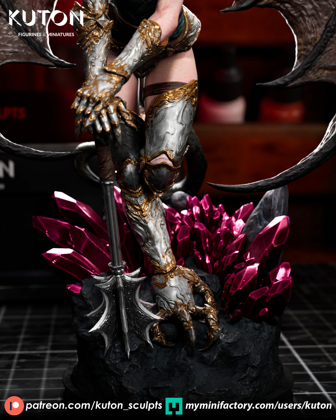 Nyssara Statue 3D-Printed Kit
