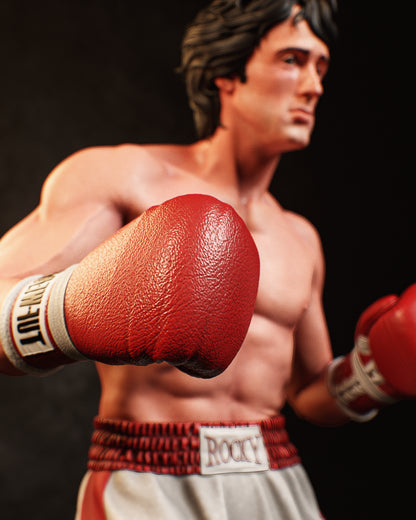 Rocky Statue