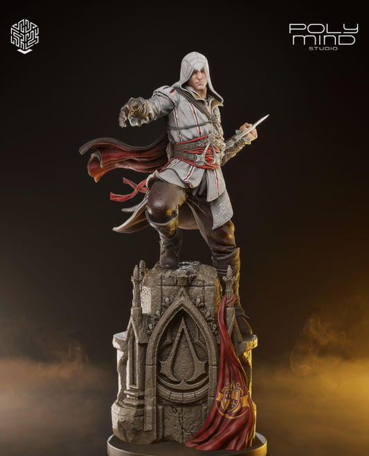 Ezio Statue 3D-Printed Kit