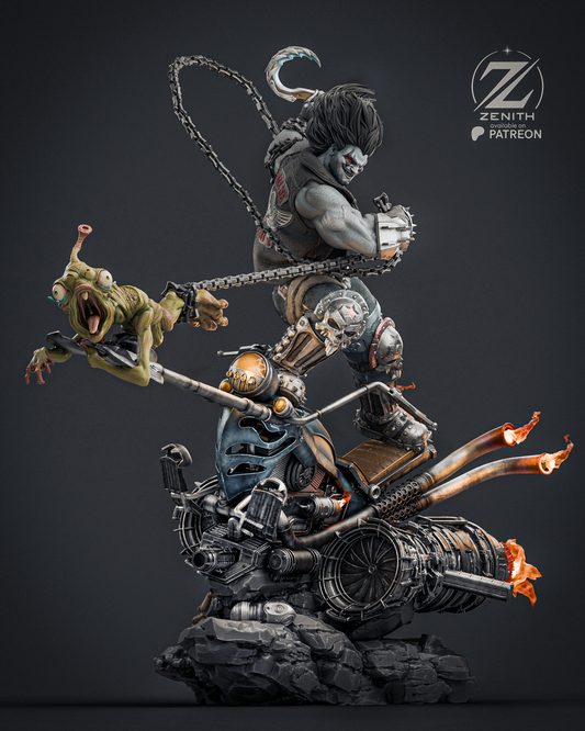 The Main Man (Lobo) Statue