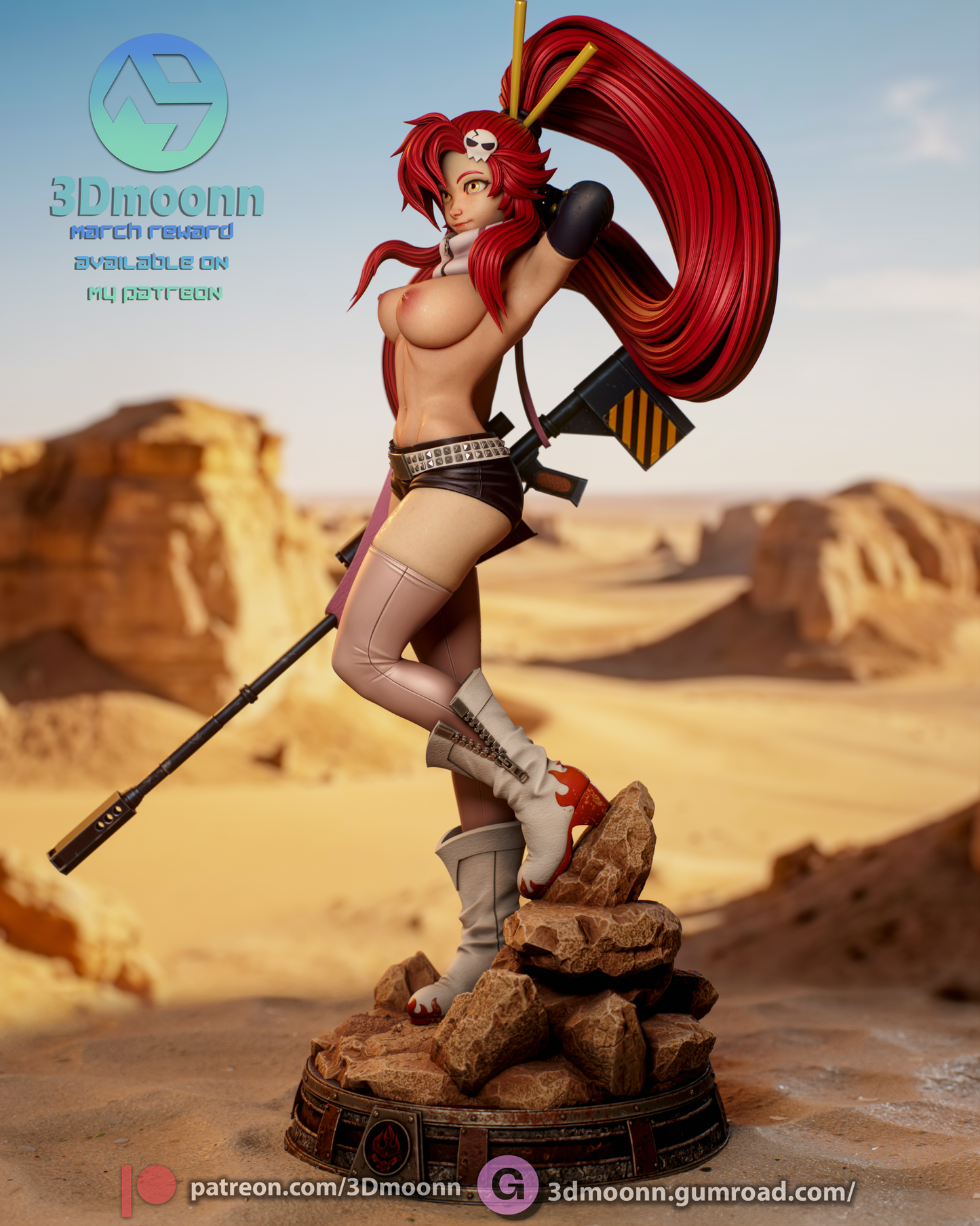 Yoko Littner Statue