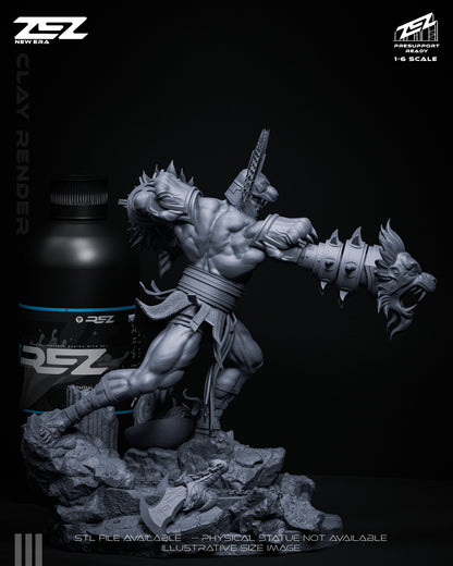 Hercules Statue 3D-Printed Kit