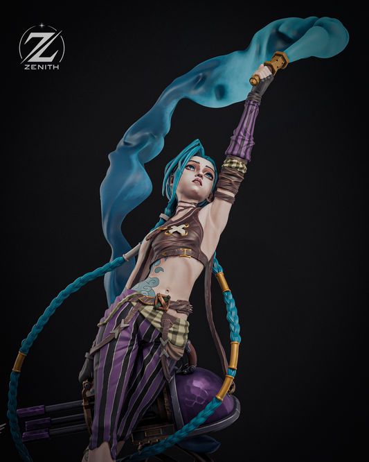 Jinx Statue 3D-Printed Kit
