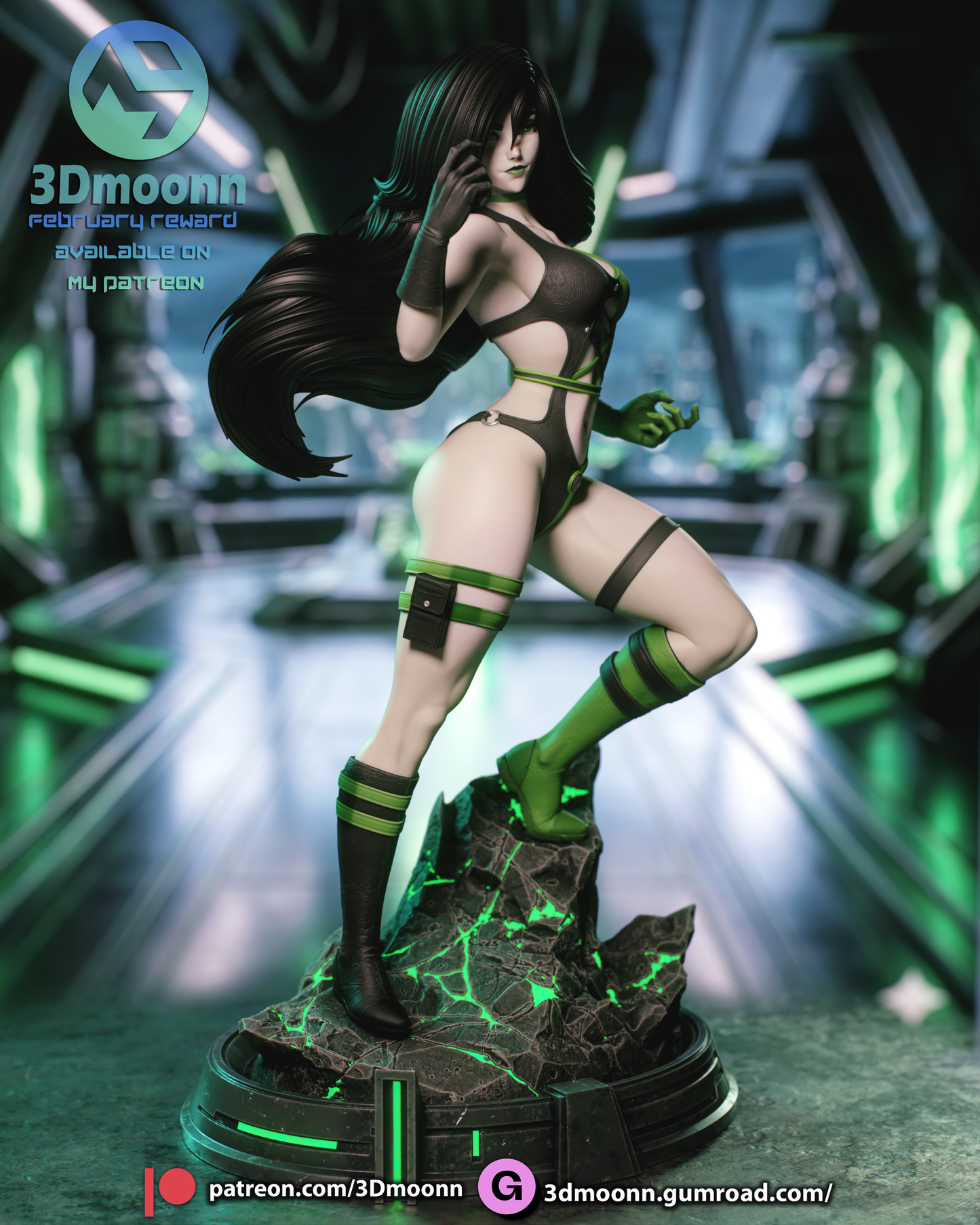 Shego Statue