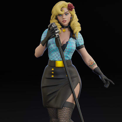 Black Canary Bombshell Statue